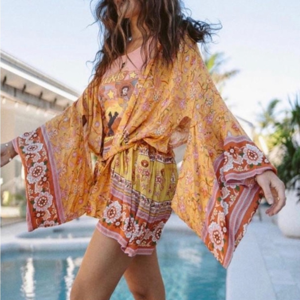 Spell designs Portobello Road Short Robe